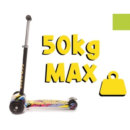 4Baby Trotinet Mini Yellow (do 50kg) slika 2