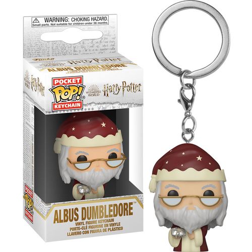 Pocket POP keychain Harry Potter Holiday Dumbledore slika 1