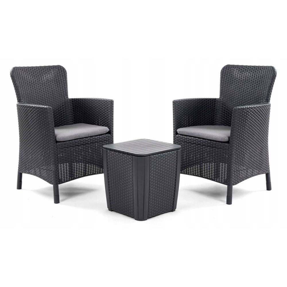 Keter Set balkonski sivi MIAMI  slika 4