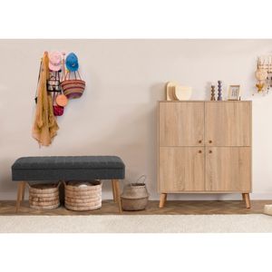 Multilux - 200 - 1053 Sonomo Antracit Set Namještaja za Hodnik