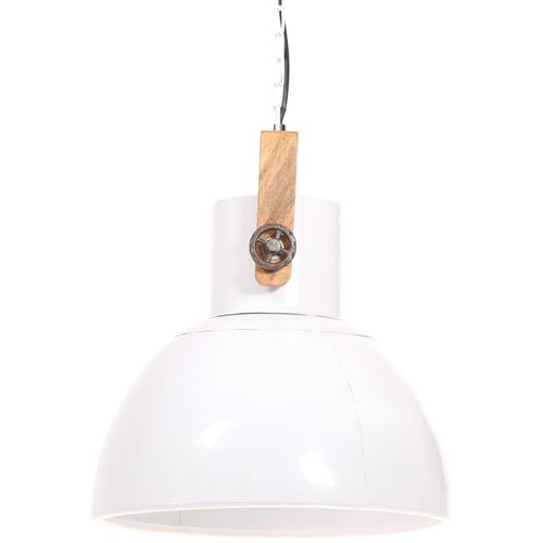 Industrijska viseća svjetiljka 25 W bijela okrugla 40 cm E27 slika 31