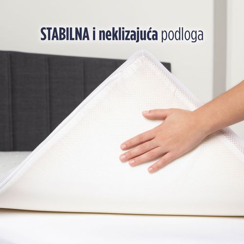 Naddušek/prostirka Hitex Kamilica 3+1 white 120x200 cm slika 10