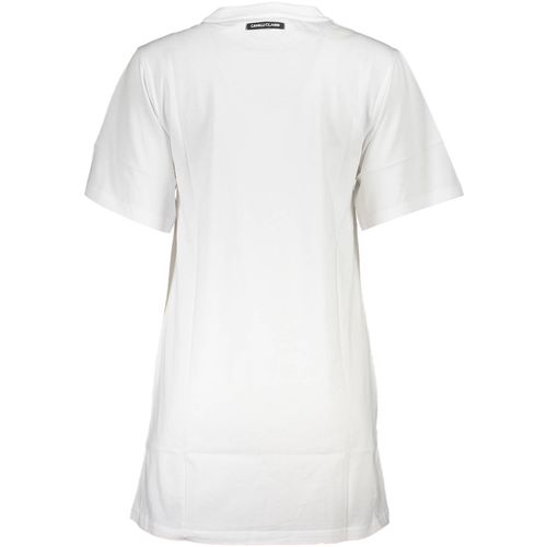 CAVALLI CLASS WOMEN'S SHORT DRESS WHITE slika 2