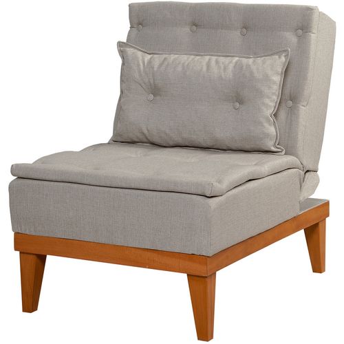 Fuoco Berjer - Cream Cream Wing Chair slika 2