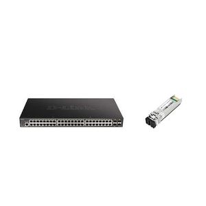 D-Link DGS-1250-52X web upravljivi Switch + SFP+ modul 10G