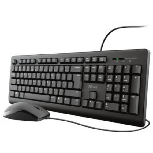 Tastatura+miš TRUST Primo žični set crna slika 3