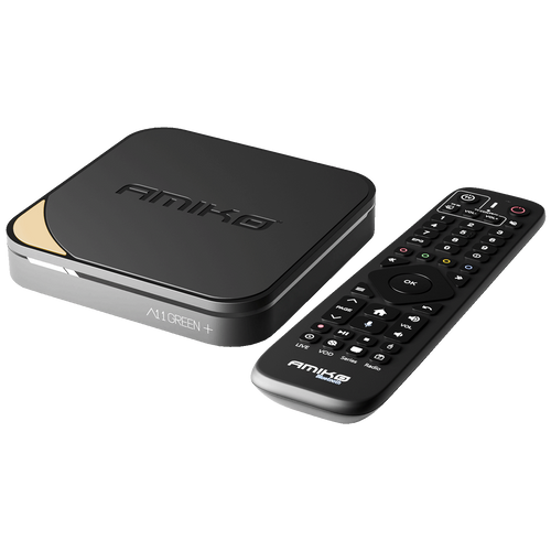 Amiko Prijemnik IPTV, Android OS , 2/16GB, 4K, WiFi, Bluetooth - A11 GREEN+ slika 2