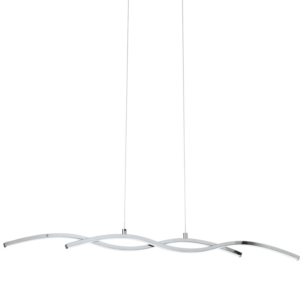 Eglo Lasana 2 Visilica sa LED Osvjetljenjem - 2x9W, D 875, Aluminij/Krom-Bijela slika 3