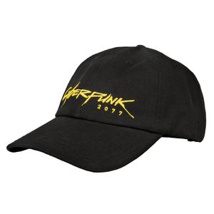 JINX CYBERPUNK 2077 CYBERDAD DAD HAT BLACK