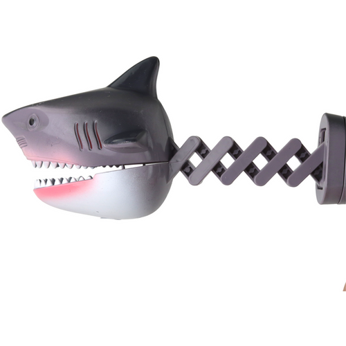 Gladni morski pas na opruzi sivi slika 3