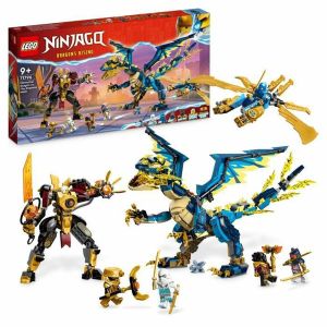 Lego Ninjago 71796 Elementarni Zmaj protiv Carice Robota