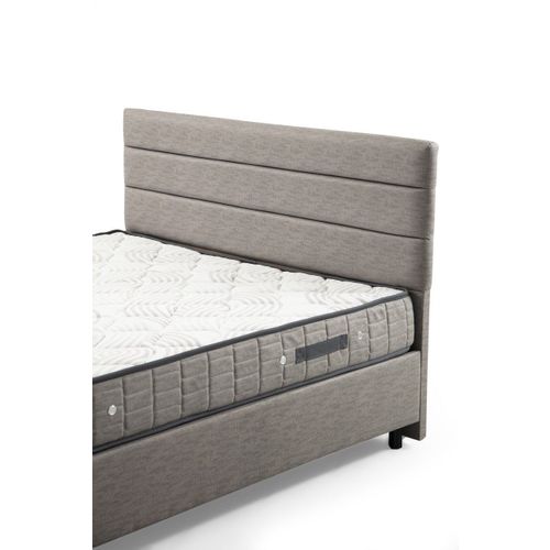 Woody Fashion Pojedinačni madrac, baza i uzglavlje, Motya Set 120 x 200 - Light Grey slika 8