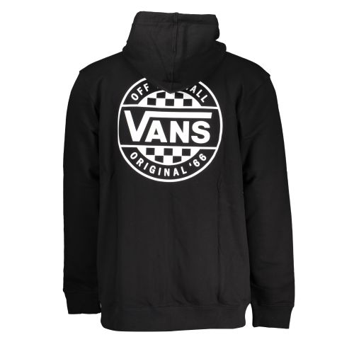 VANS Muška Crna Majica s Kapuljačom na Patentni Zatvarač slika 2