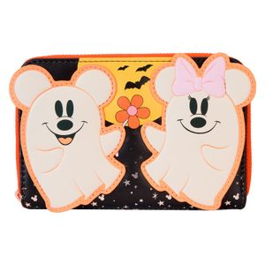 Loungefly Disney Mickey & Minnie Floral Ghost Novčanik