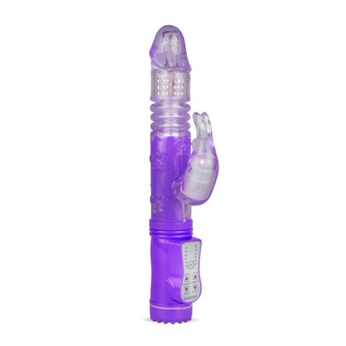 Rabbit vibrator Easytoys - ljubičasti slika 2