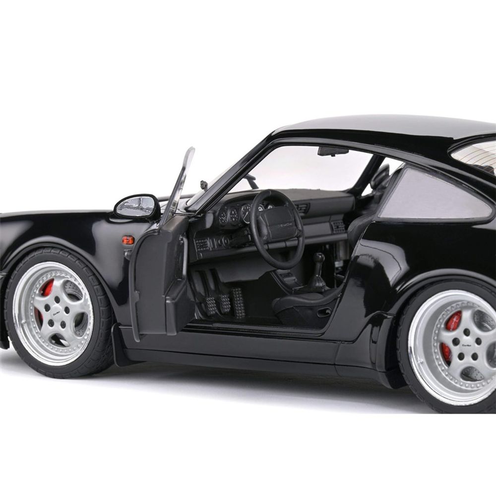 Solido Porsche 911 (964) Turbo - Black- 1993 1:18 slika 4