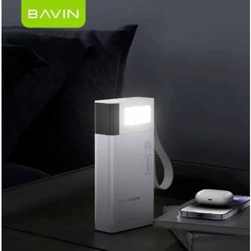 Bavin Power bank 30000mAh 22.5W QC3.0 crna slika 7