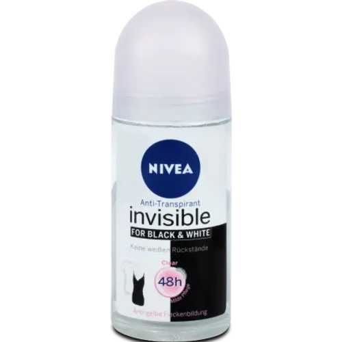 Nivea roll on dezodorans Black&White invisible Clear 50ml slika 1