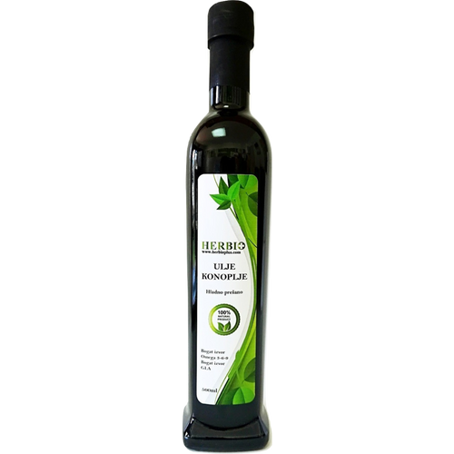 BIO ULJE KONOPLJE 250ml - HRVATSKI PROIZVOD slika 1