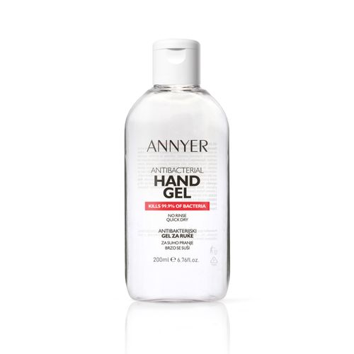 ANNYER Antibakterijski gel za ruke 200 ml slika 1