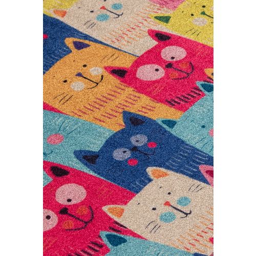 Colourful Cotton Tepih kupaonski, Meow DJT - Colourful slika 4