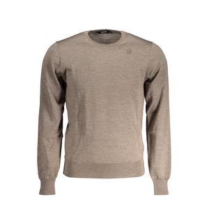 K-WAY BROWN MEN'S SWEATER