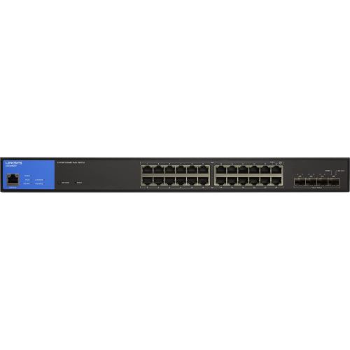 LINKSYS LGS328MPC-EU 24-portni upravljivi gigabitni PoE+, 4x SFP/SFP+ svic, 410W slika 2