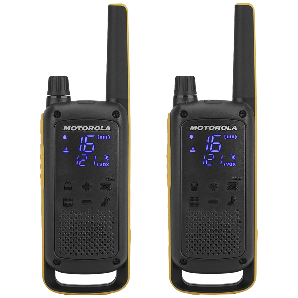 Motorola Walkie Talkie, domet 10 km, 16 kanala, vodootporno - TLKR T82 Extreme slika 1