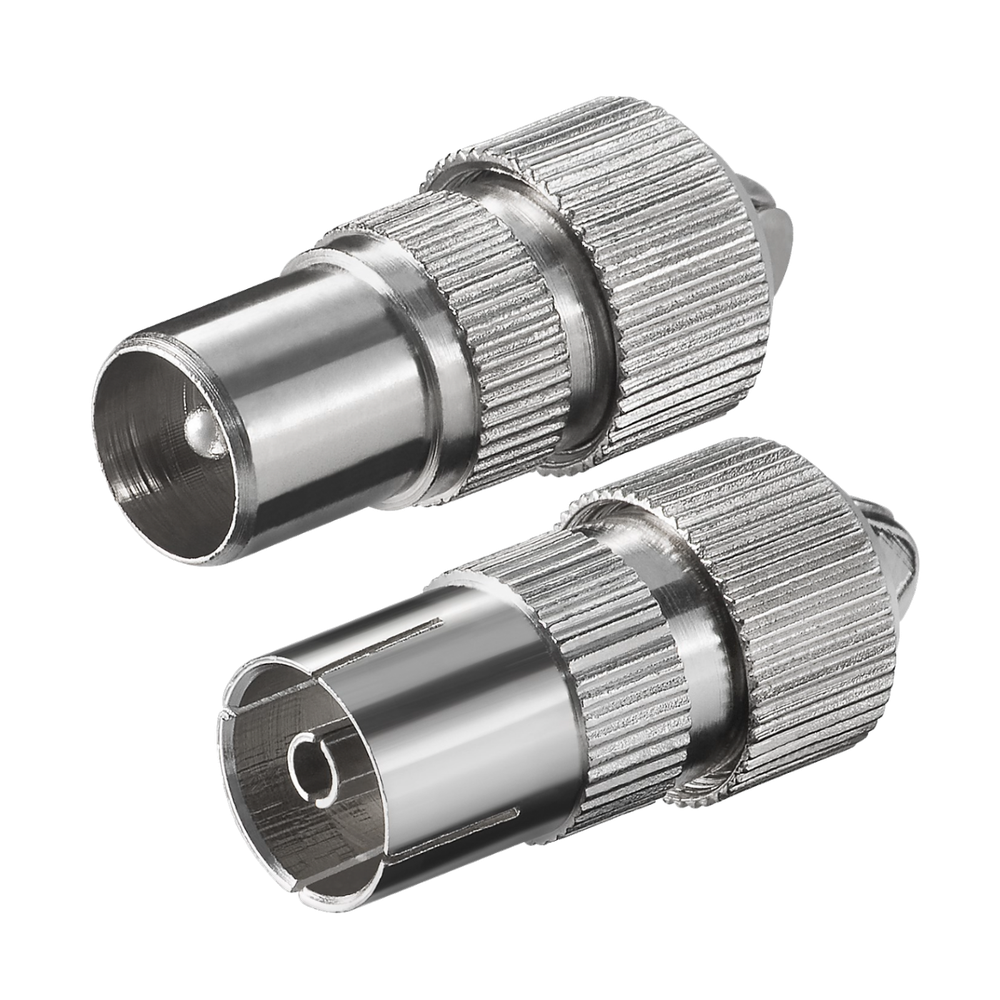ZED electronic RF utikač + RF utičnica metalna - RF-SET2 slika 2