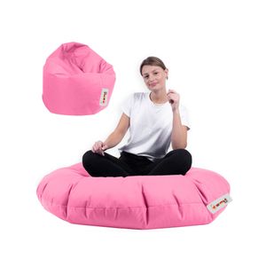 Iyzi 100 Jastučić Pouf - Rozi Vrt Bean Bag