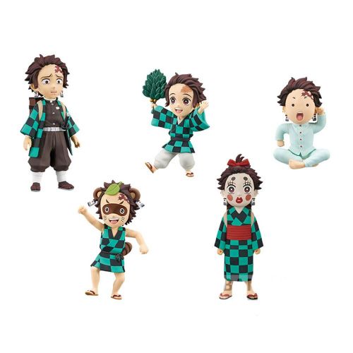 Kimetsu no Yaiba Demon Slayer Tanjiro Kamado Figurica 7cm slika 5