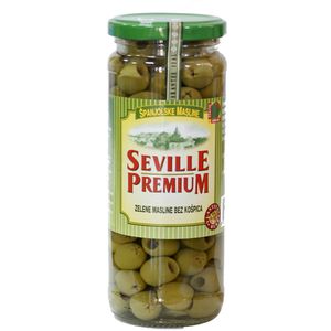 Seville zelene masline bez košpice 450g