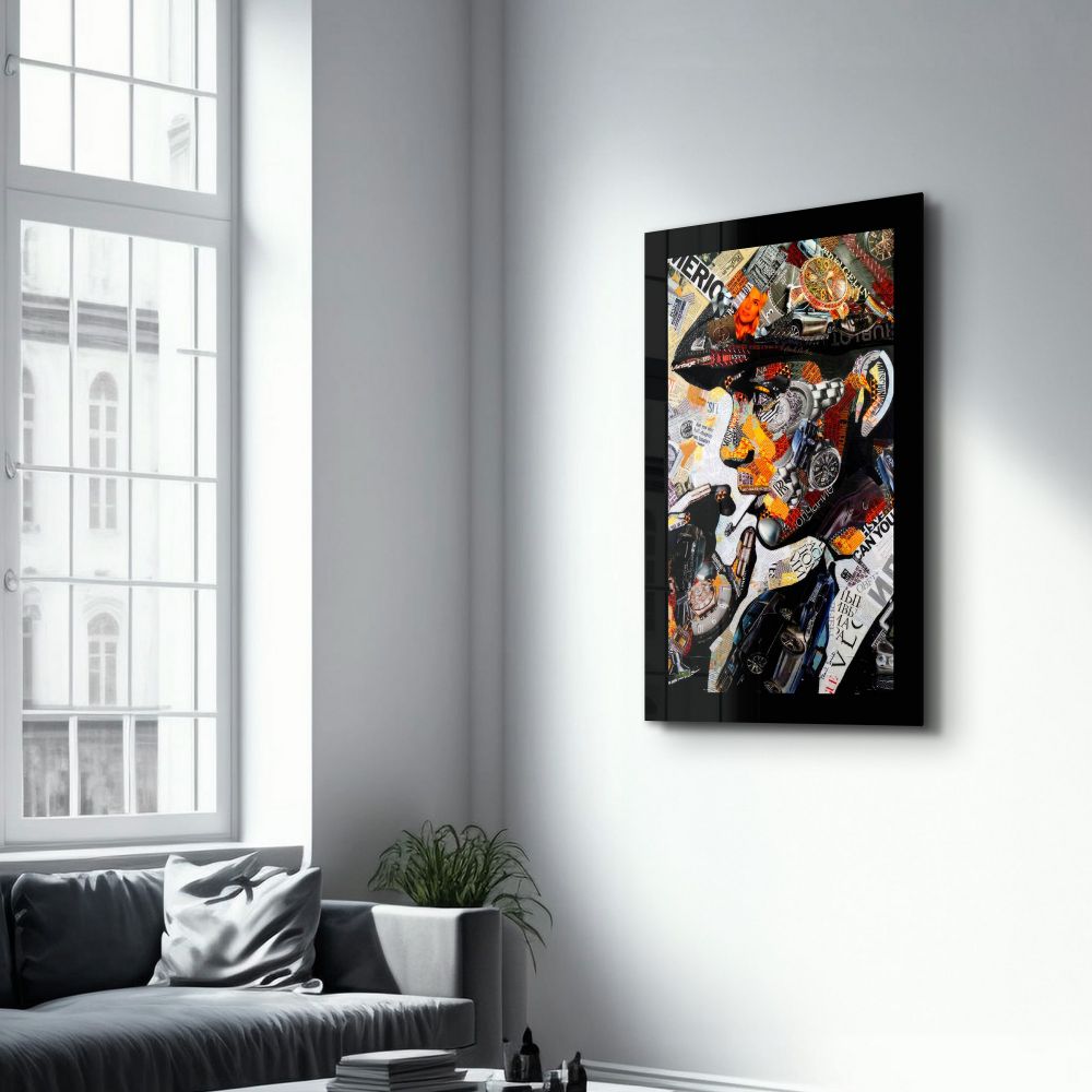 Dekorativna slika od kaljenog stakla SPR-1135 - 46 x 72 cm, više boja slika 4