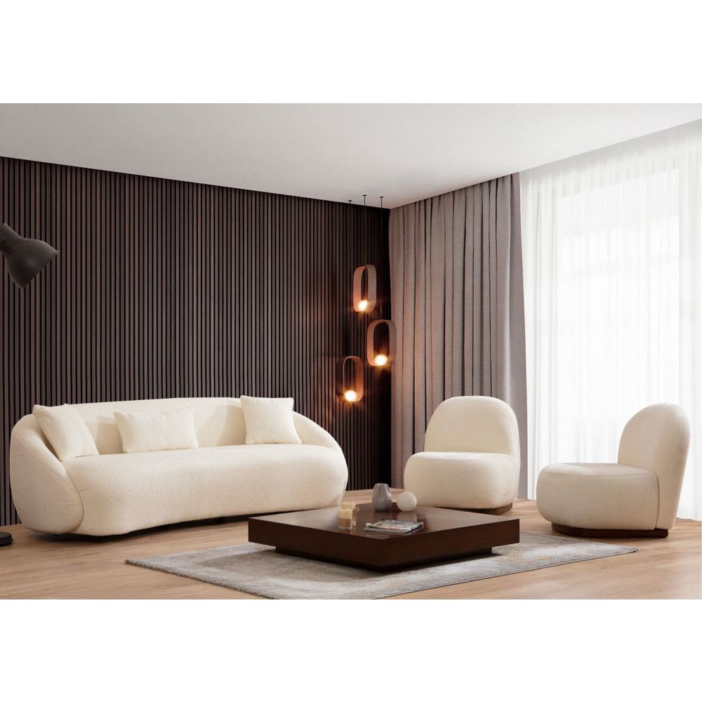Sofa za 3 osobe Napoli - krem boja slika 2