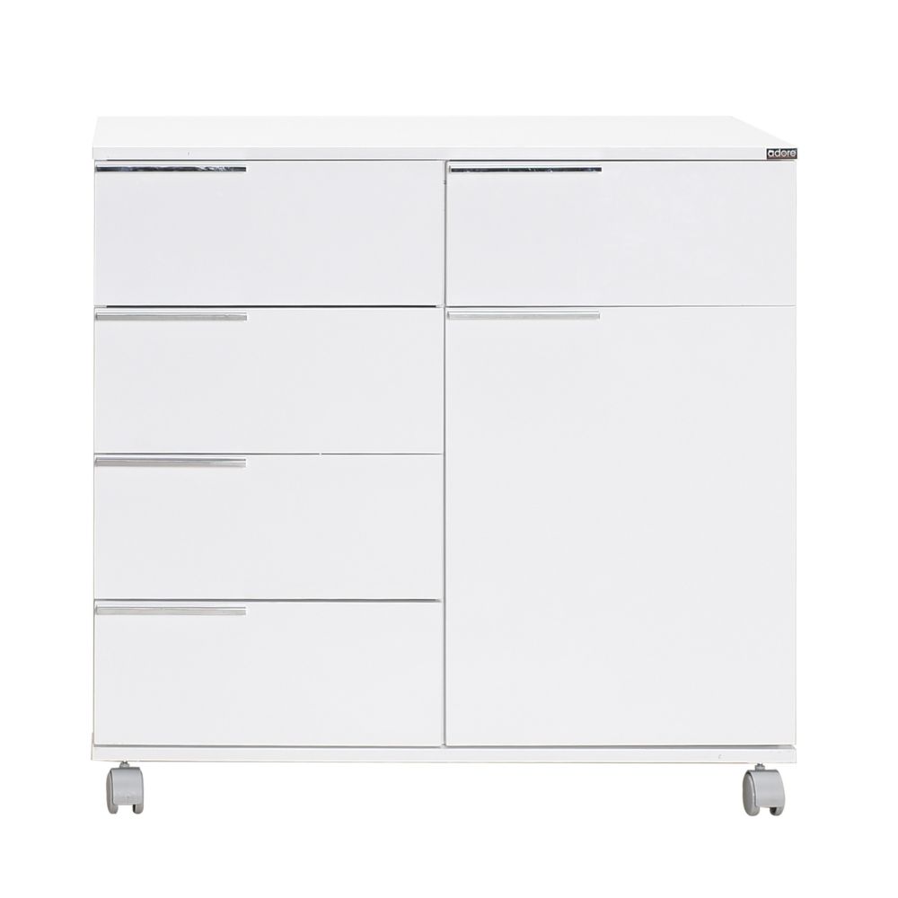 Višenamjenski ormar ADR-415-PP-1 u bijeloj boji slika 5