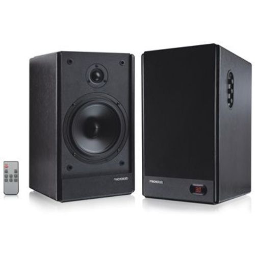 Microlab SOLO6C Aktivni drveni zvucnici 2.0 100W RMS(2x50W) 6.5+1, daljinski, 3.5mm, Bluetooth slika 4