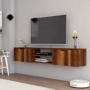 Denoya 2 TV Unit - Baroque Walnut v2 Baroque Walnut TV Unit