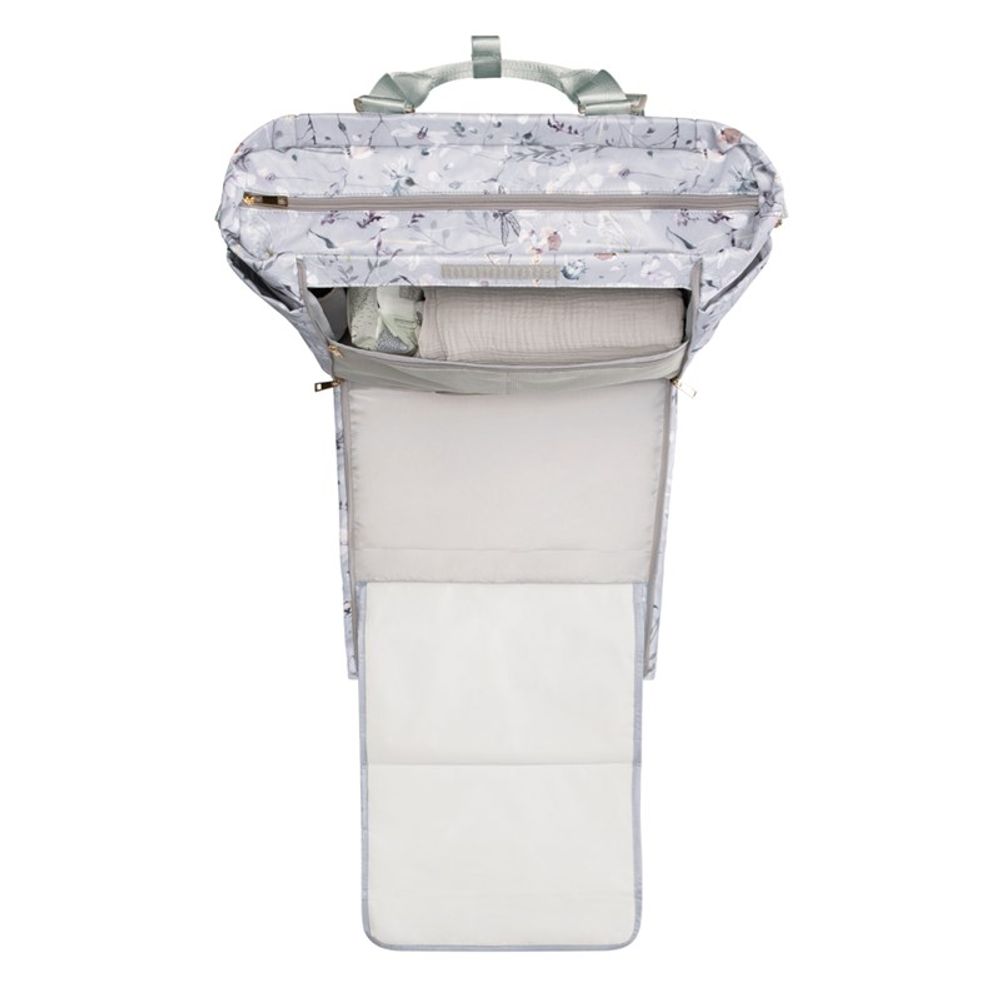 Kikka Boo Torba za mamu Florence, Dreamy Fields Grey slika 8