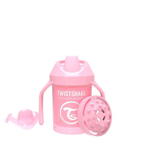 Twistshake Mini Cup 230ml 4+m Pastel Pink slika 1