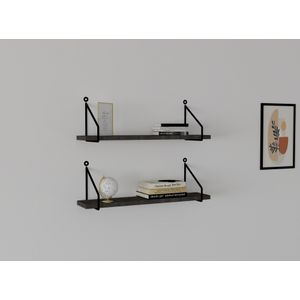 Reco - Anthracite Anthracite Wall Shelf