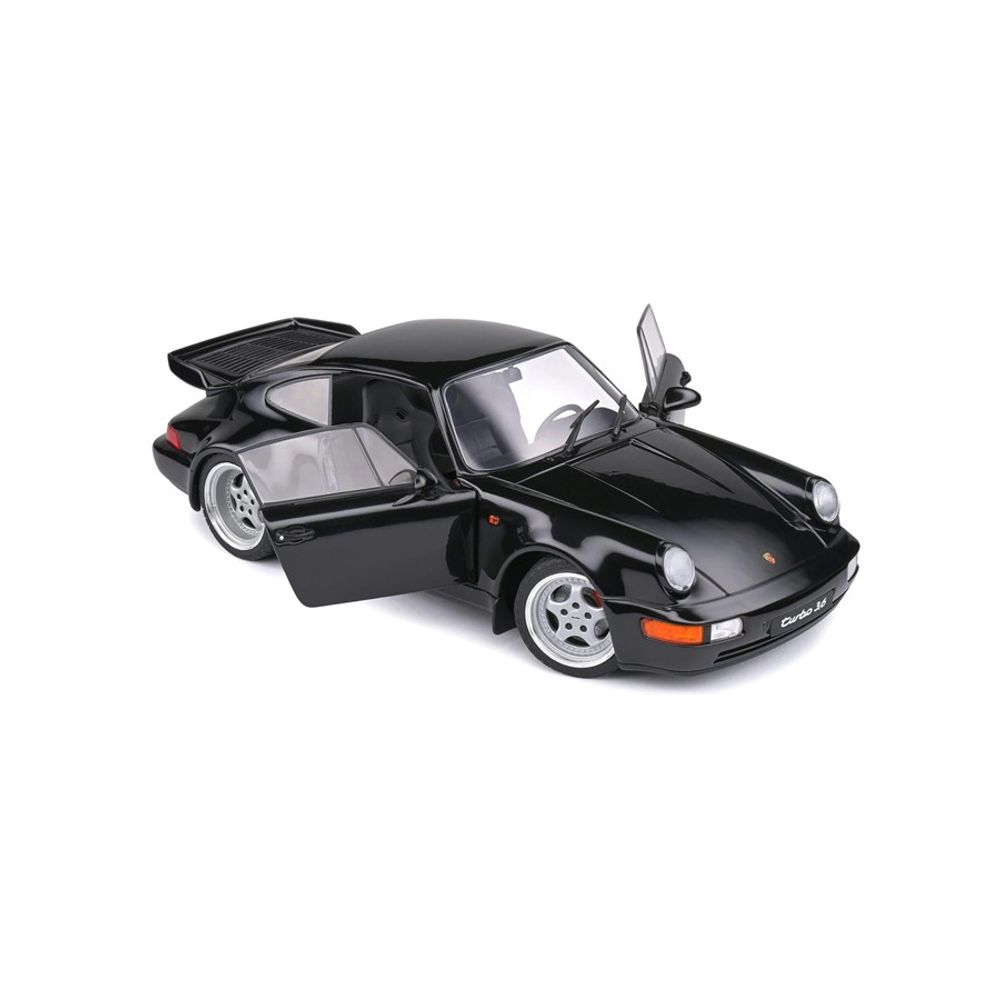 Solido Porsche 911 (964) Turbo - Black- 1993 1:18 slika 2