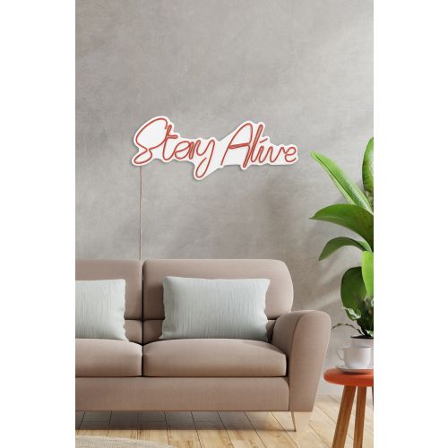 Wallity Zidna LED dekoracija, Stay Alive - Red slika 5