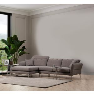 Costor Ugaona Sofa Lijeva Siva