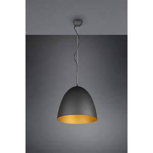 TILDA -VISILICA BLACK-GOLD,1XE27,D40CM