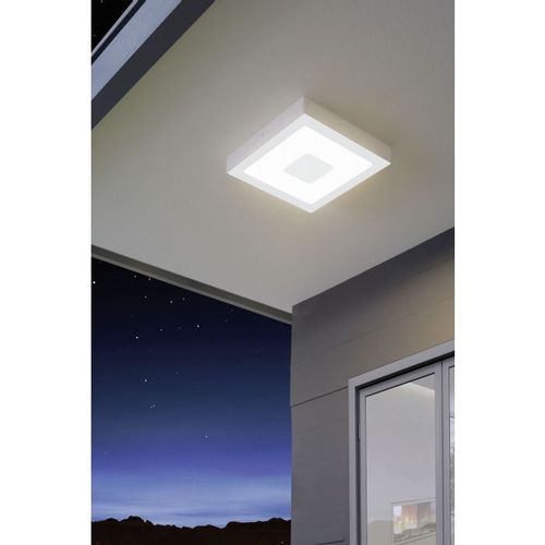 Eglo Iphias spoljna spot, led, 16,5w, 3000k, 225x225, lijevani aluminij/bela  slika 2