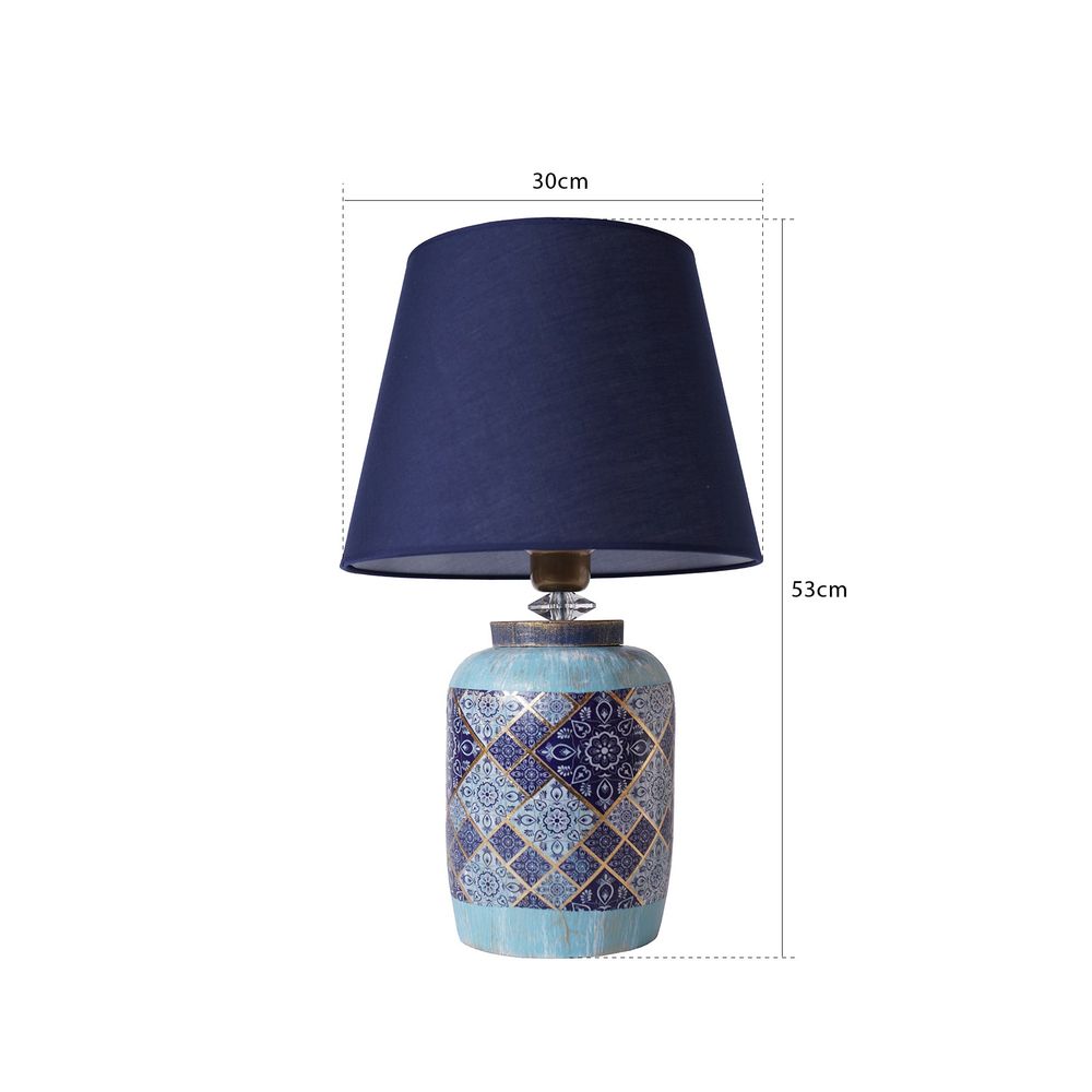 YL508 Plava Stočna Lampa slika 3