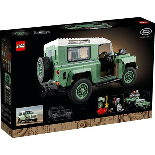 Lego Classic Defender 90 Land Rover 10317 - 2336 Dijelova - Crna slika 2