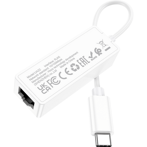 hoco. Adapter USB type C na LAN - UA22 type C slika 4