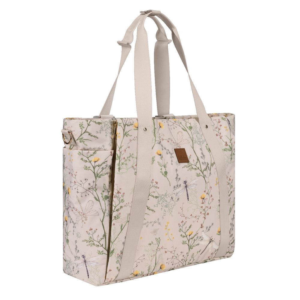 Kikka Boo Torba za mamu Florence, Secret Garden Beige slika 3