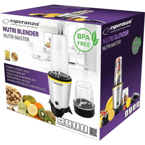 Esperanza Nutri blender 1000W - NUTRI MASTER slika 2